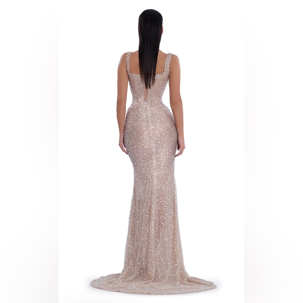 Albina Dyla Celestial Shimmer Dress in Size Medium - Picture 3 of 8